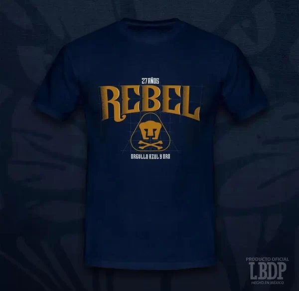 Playera Rebel 27Años